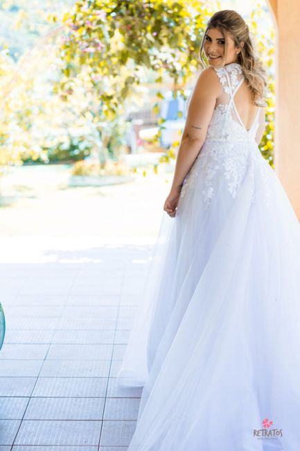 Casamentos reais 2018: o vestido (costas) - 1