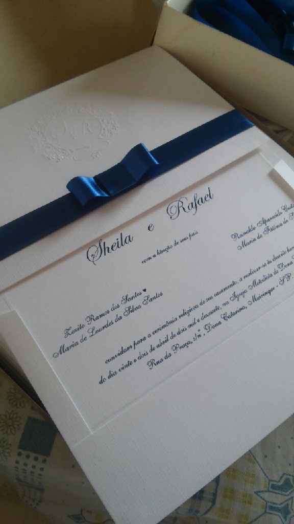 Arte do convite de casamento! #diy - 1