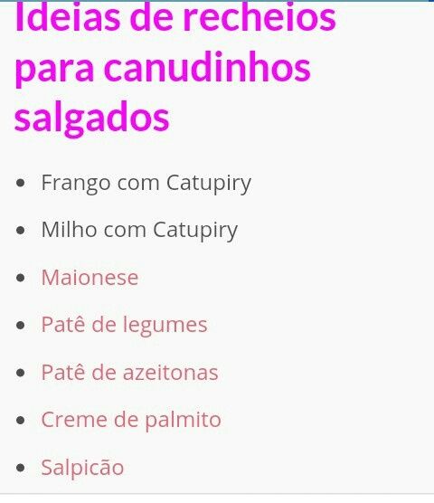 Canudinhos recheados - 3