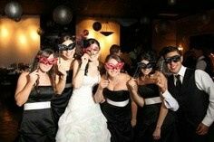 Baile de máscaras na festa do casamento - 2
