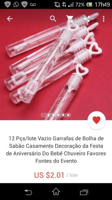 Bolhas de sabão na saída - 1