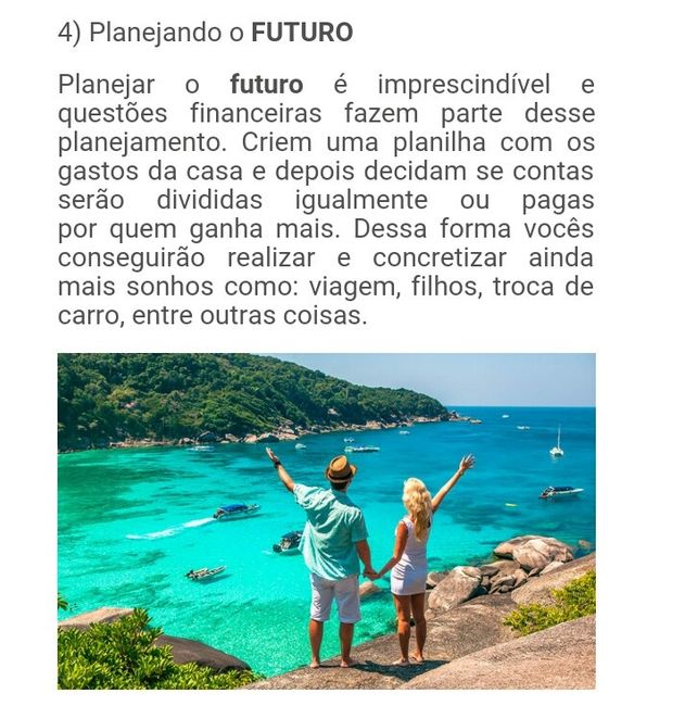 7 dicas para um casamento feliz! - 4
