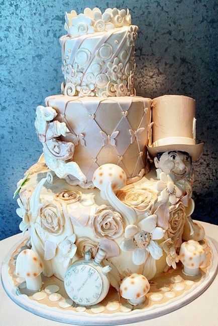 Inspiração alice no país das maravilhas para casamento - 17