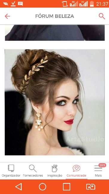 Cabelo noiva coque - 12