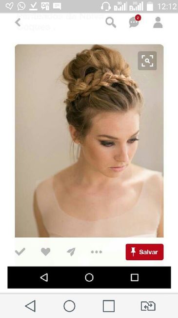 Cabelo noiva coque - 13