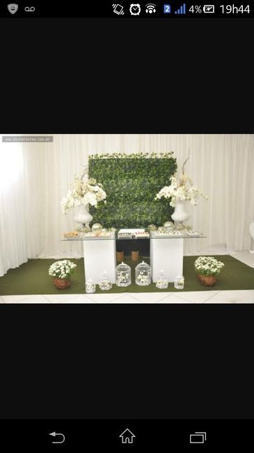 A decoração do meu casamento será... - 1