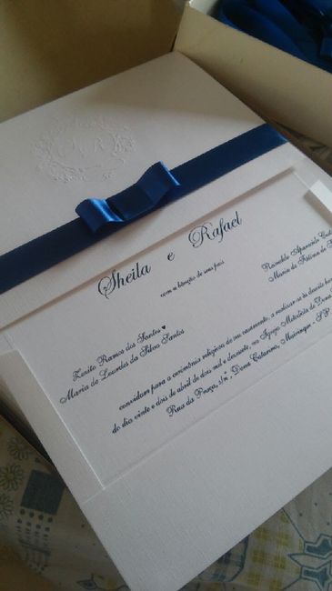 Arte do convite de casamento! #diy - 1