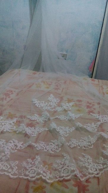 Comprinhas aliexpress... meu véu chegou !! - 1