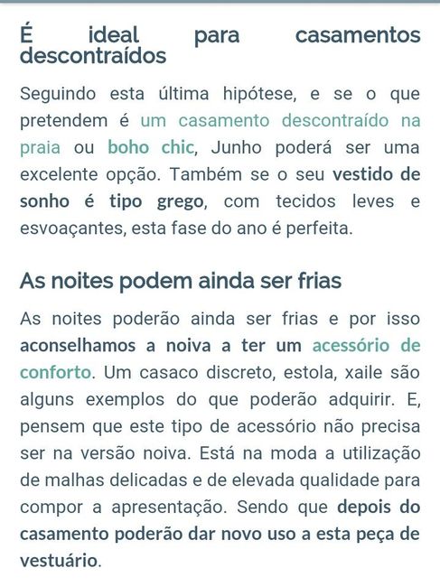 Curiosidades sobre casar em junho - 3
