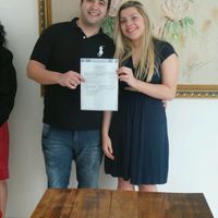 Nosso casamento no civil 21/08/2015 - 1