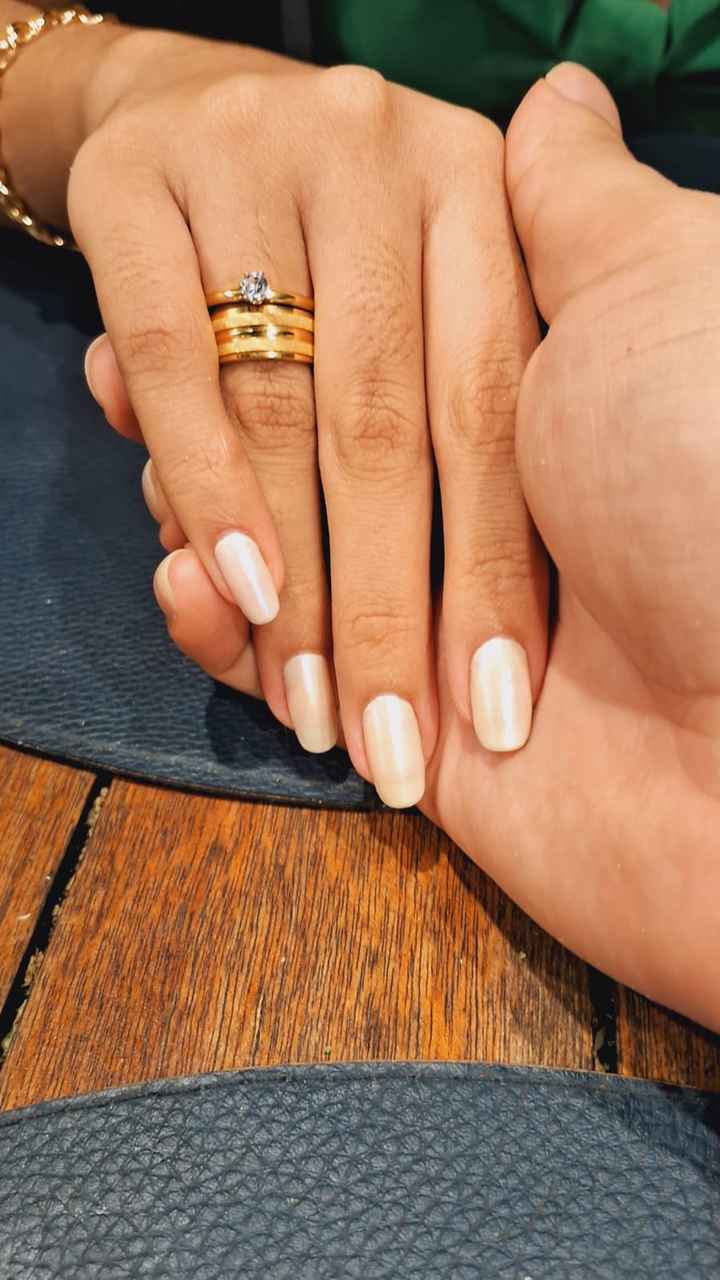 O meu pedido de casamento!