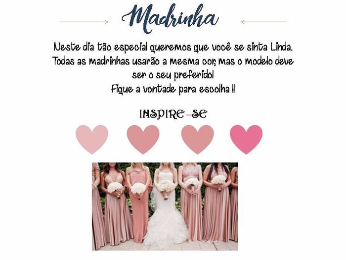 E para as lindas que vão de Rosé!