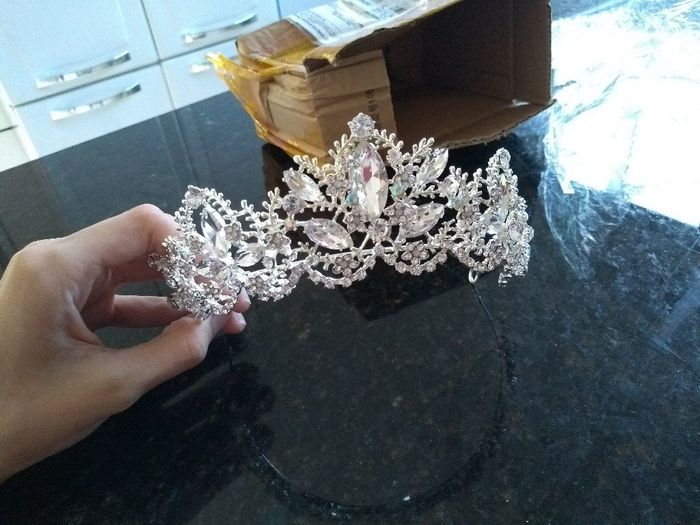 Minha coroa do Aliexpress chegou 😍 - 4