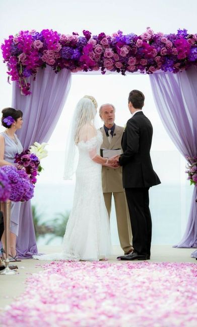 Cerimônia em tons de Roxo #inspiração - 4