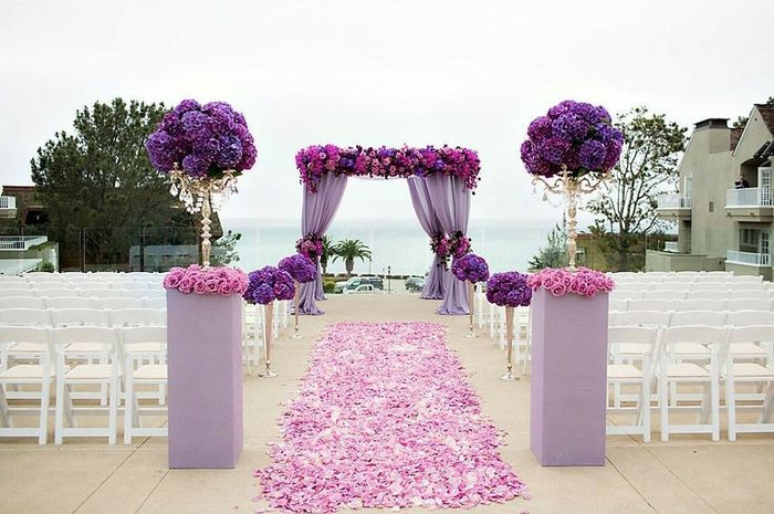 Cerimônia em tons de Roxo #inspiração - 6