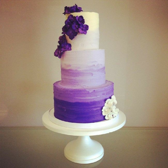 Bolos em tons de Roxo #inspiração 5
