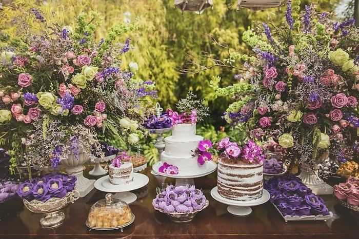 Bolos em tons de Roxo #inspiração 7