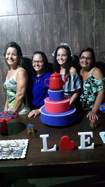 A Decoração ♥ mãe e tias ♥