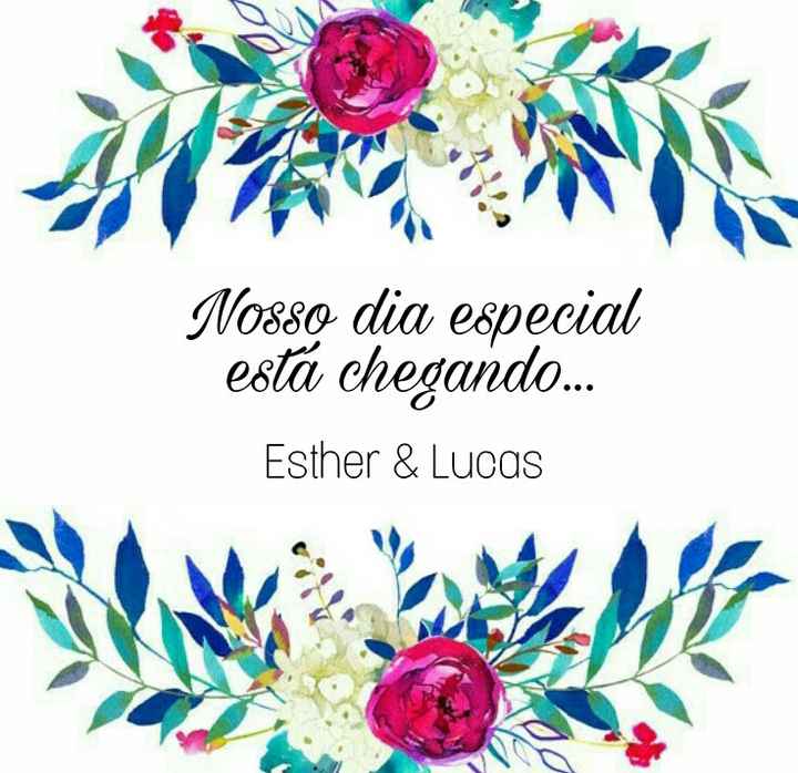  Arte Convite dos padrinhos #vemver ❤ - 1