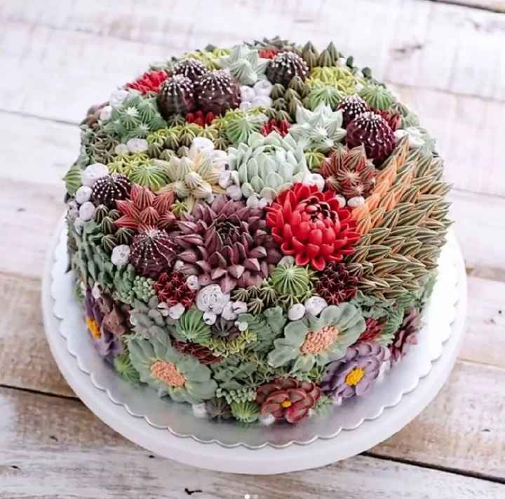  Pras noivinhas que amam suculentas, elas foram parar nos bolor e cupkakes  também!! 🌵🌿❤️ - 4