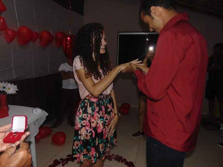 troca das alianças  ❤