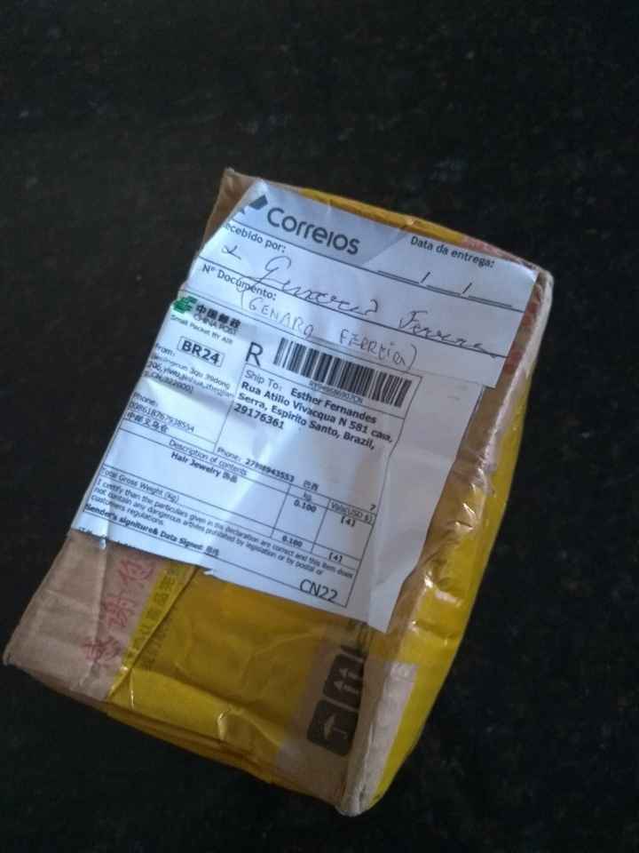 Minha coroa do Aliexpress chegou 😍 - 1