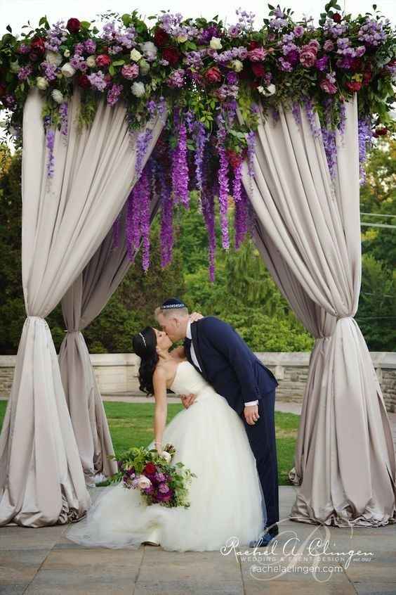 Cerimônia em tons de Roxo #inspiração - 1