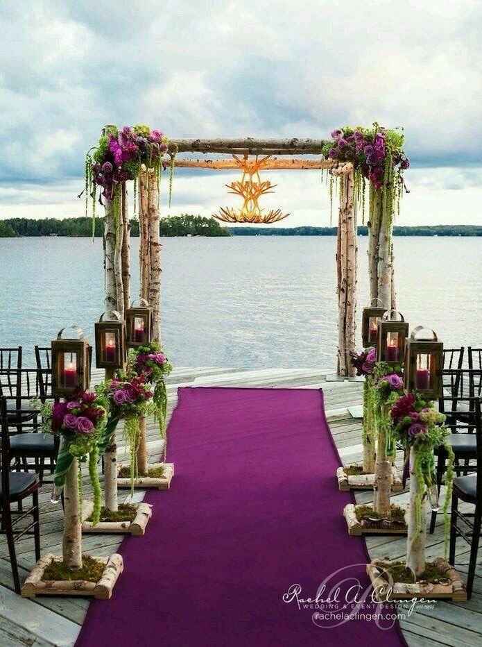Cerimônia em tons de Roxo #inspiração - 3