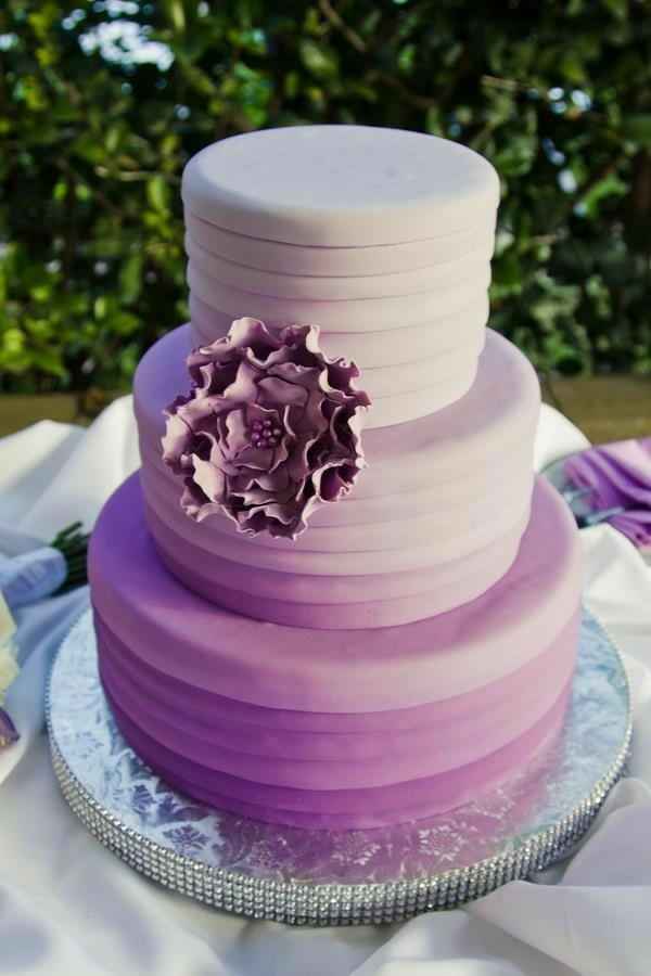 Bolos em tons de Roxo #inspiração - 1