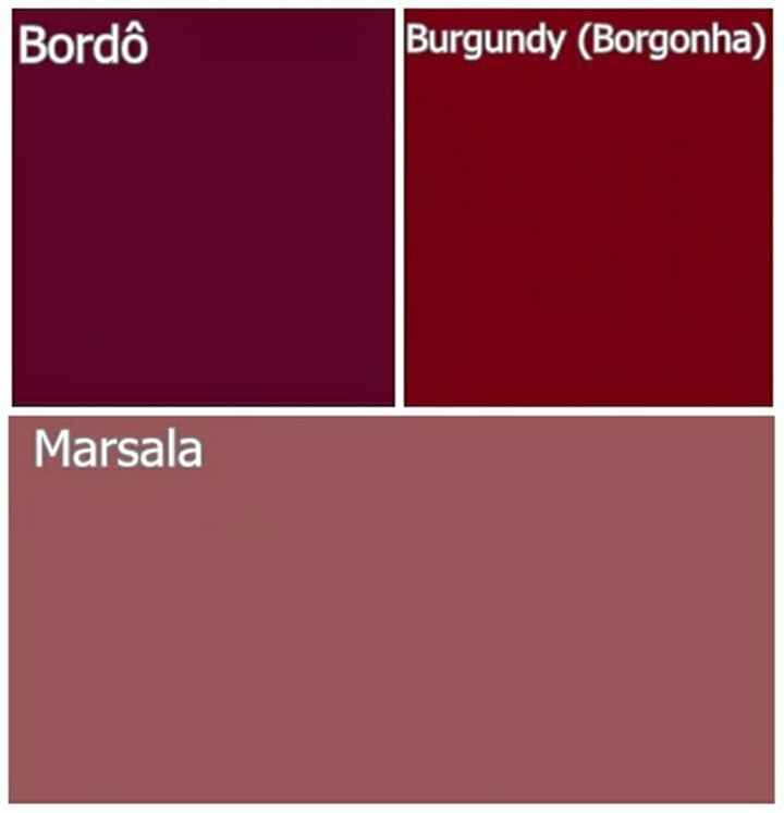 Marsala, Borgonha ou Bordô? 🤔🤔 - 1