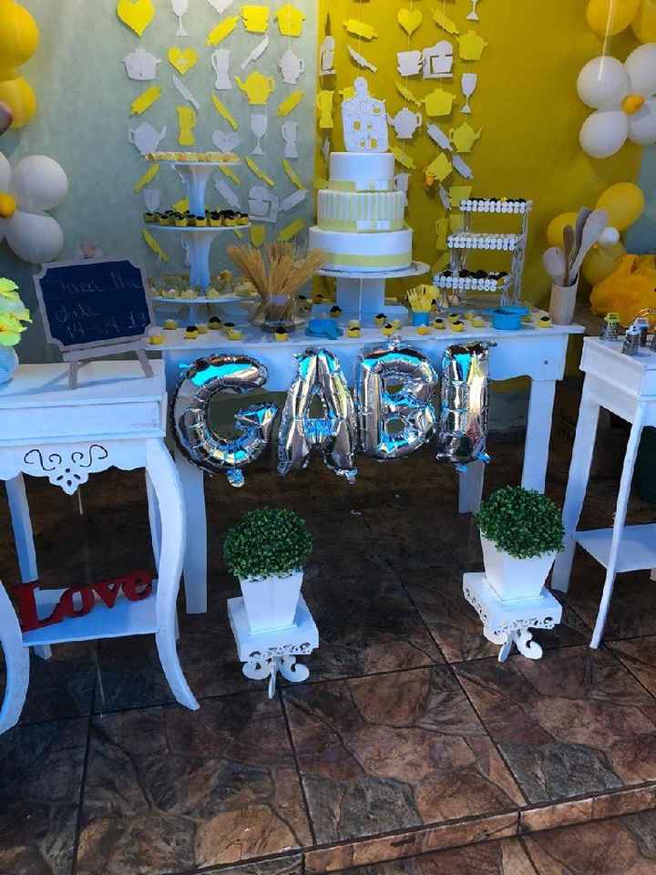 Meu chá bar realizado  17/03!! - 3