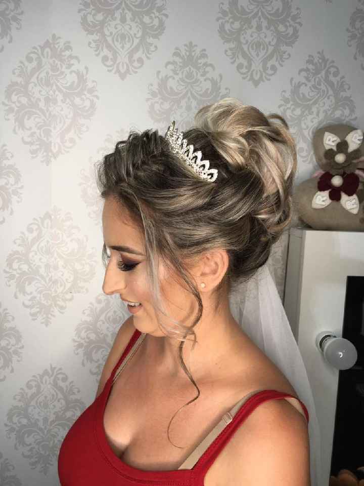 Teste de make e cabelo 😍 - 4