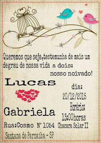 Convites de noivadoooo! - 1