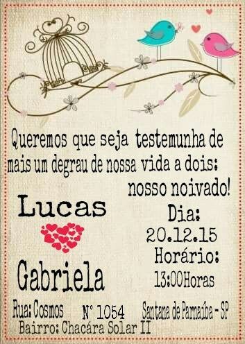 Convites de noivadoooo! - 1