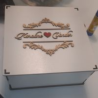 caixa de presentes para madrinhas e padrinhos - 1