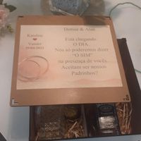 caixa de presentes para madrinhas e padrinhos - 3