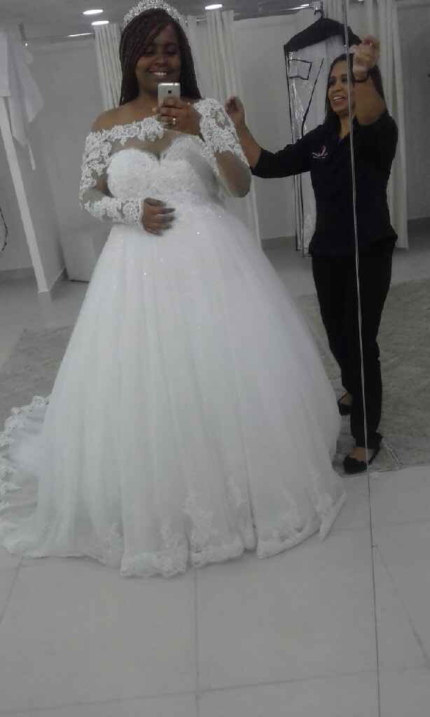 Meu vestido de noiva 😍 / desabafo - 1