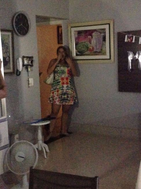 foi REALMENTE surpresa !! - entrando em casa