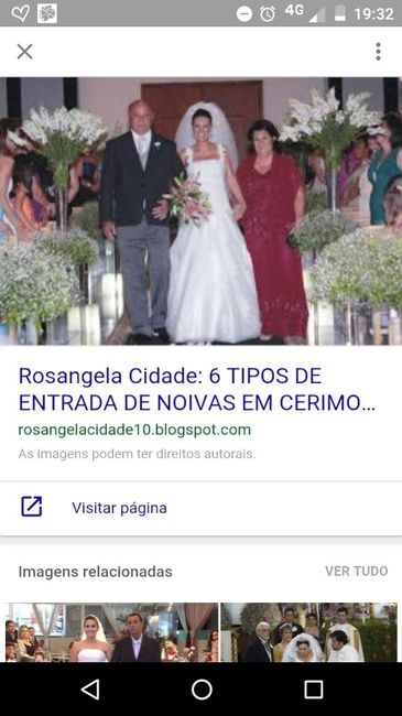 Entrada da noiva - 1