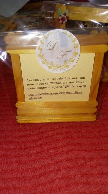 Enfeite da mesa prontos 😍😍 - 2