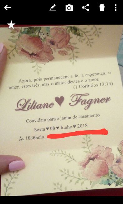 Arte do Convite - Gráfica K1 - 2