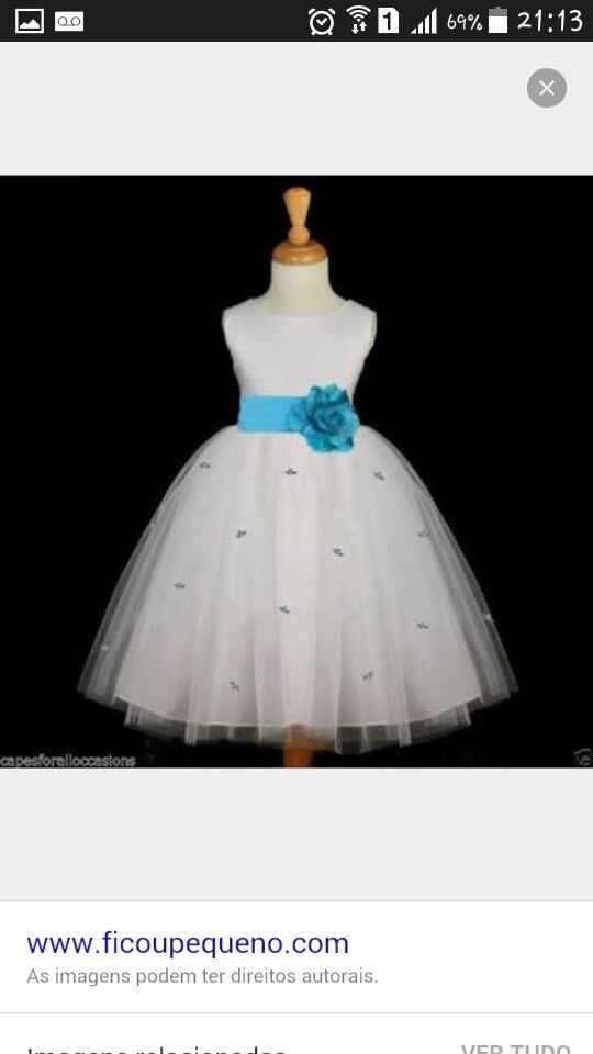 Vestido das daminhas - 1