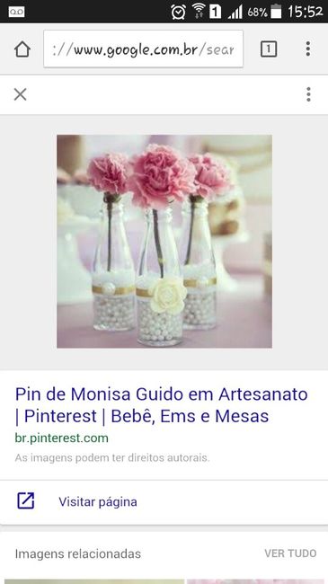 Meu centro de mesa diy - 1