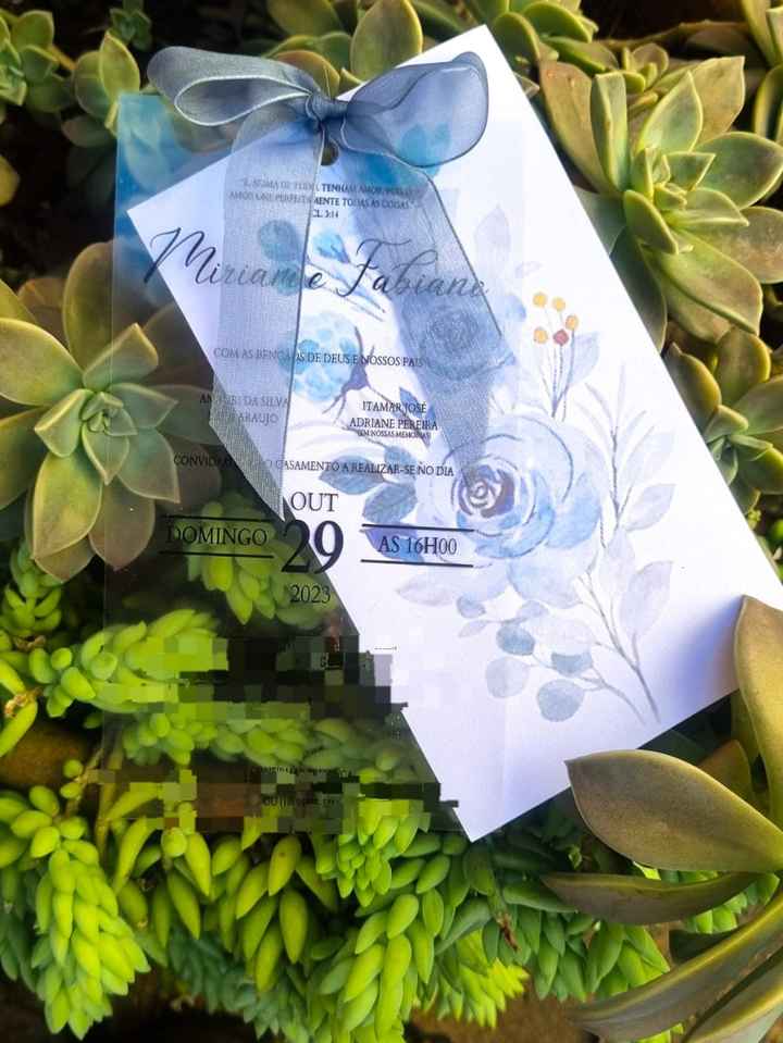 Convite de casamento - 2