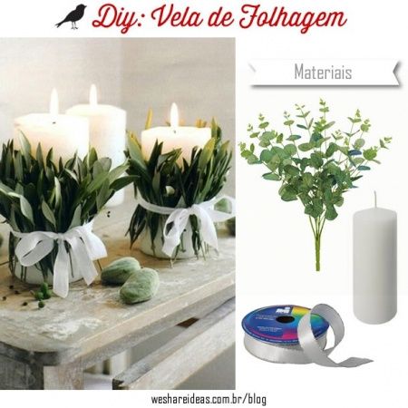 vela de folhagens