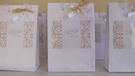 Sacolas de lembranças