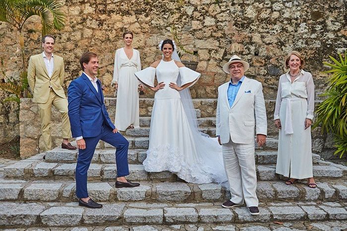 foto com os pais 