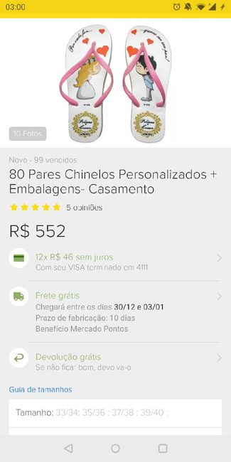 Oi noivinhas. Chegaram meus chinelos! Dicas nas fotos - 1