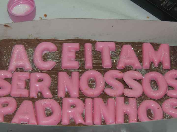 Pre convite padrinhos