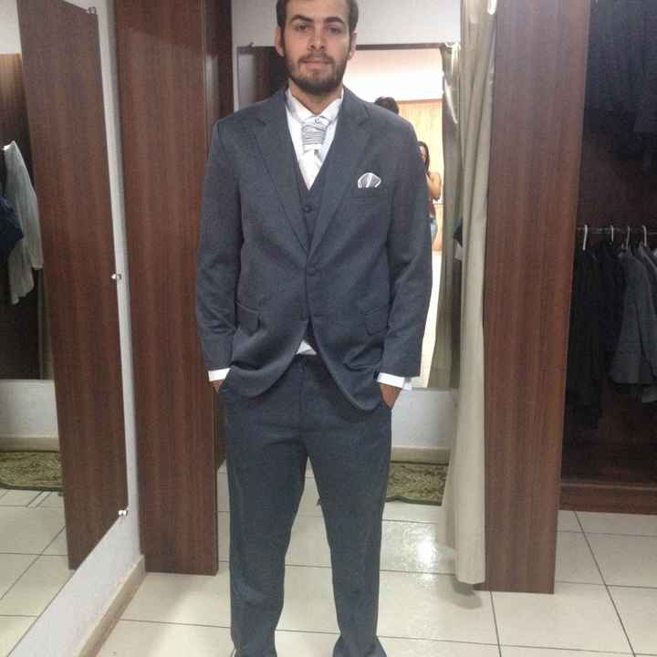 Terno do noivo - 1